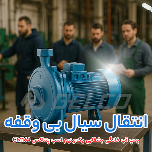 پمپ آب خانگی بشقابی یک و نیم اسب پنتاکس CM164